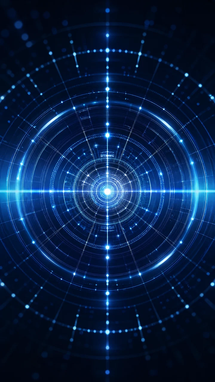 同步率科技共振手机壁纸