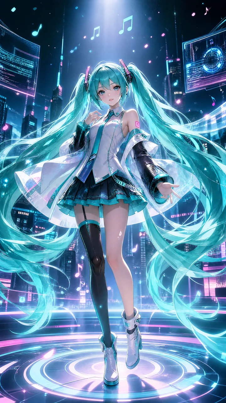 Vocaloid 霓虹歌姬手机壁纸
