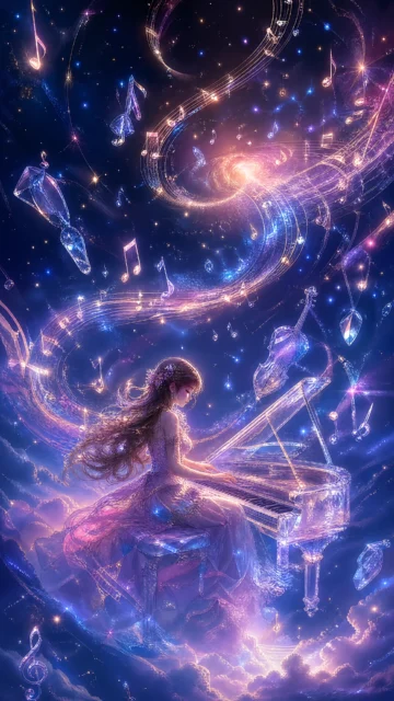 音乐幻想梦境手机壁纸