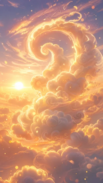 梦幻筋斗云手机壁纸