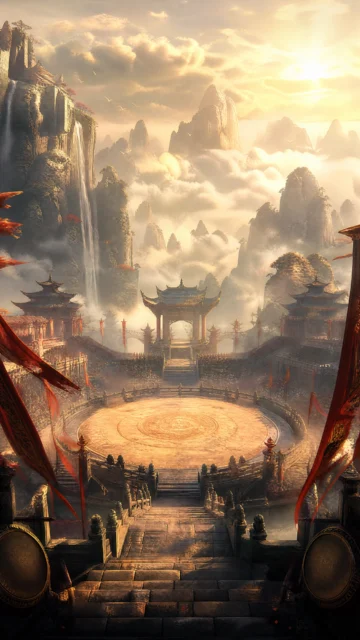 云海武道会手机壁纸