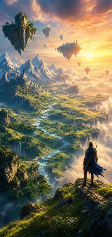 开放世界幻想大陆手机壁纸