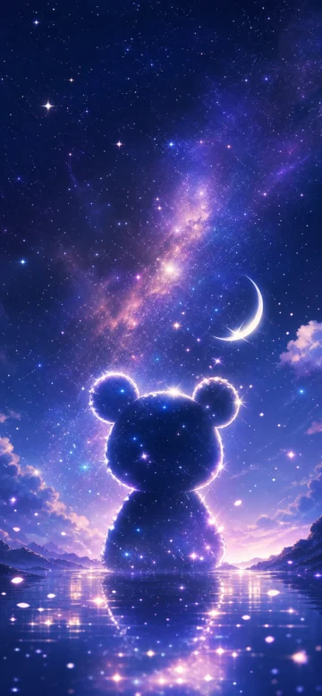 米奇星空梦幻手机壁纸
