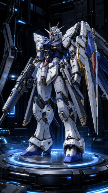 未来机库高达模型手机壁纸