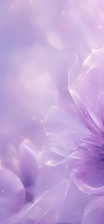 薰衣紫调梦幻手机壁纸