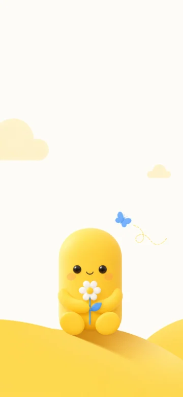 小黄人简约手机壁纸