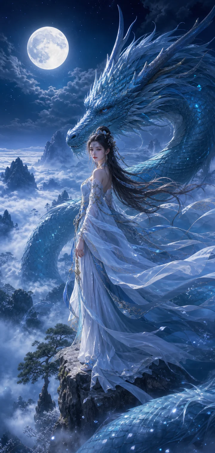 龙与少女幻想手机壁纸