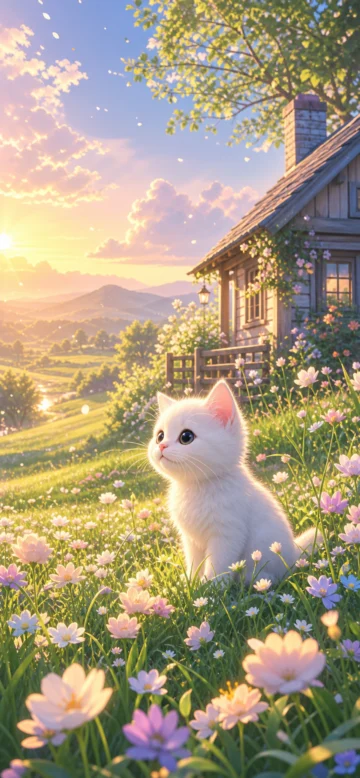 治愈动画花园手机壁纸