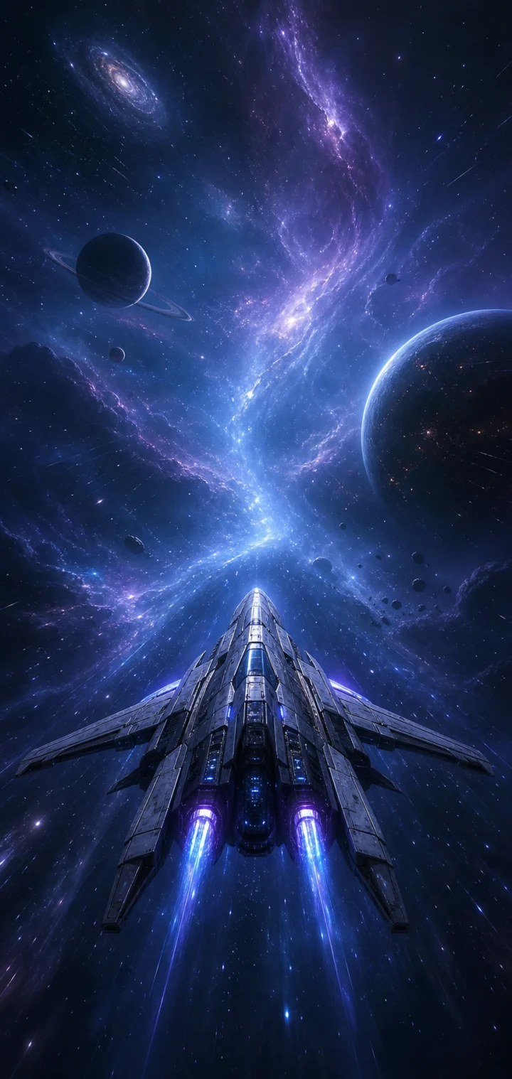 深空航行星际壁纸