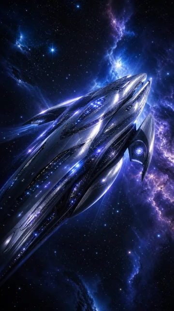 未来星舰宇宙航行手机壁纸