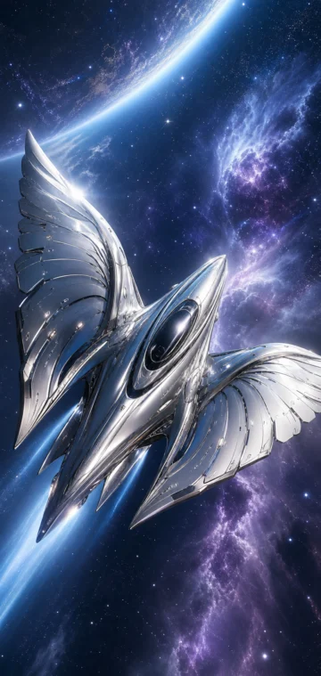 银翼飞船星际手机壁纸
