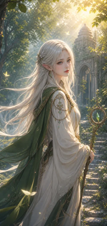 芙莉莲精灵法师手机壁纸