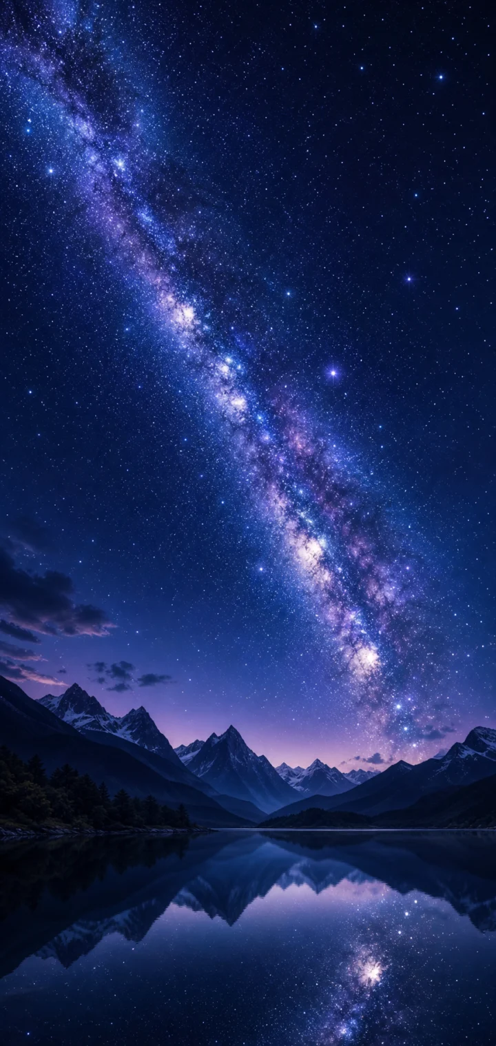 梦幻星河手机壁纸