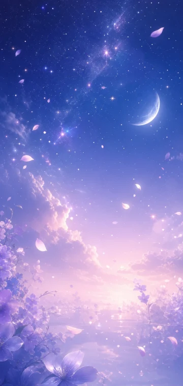 梦幻星光云境手机壁纸