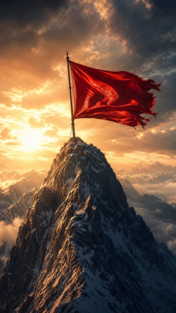 战旗飘扬热血手机壁纸
