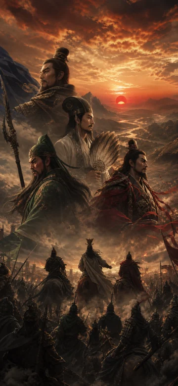 三国群像史诗手机壁纸