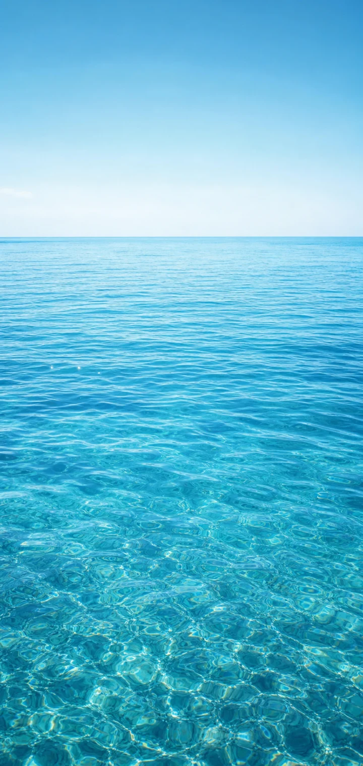 静谧海面手机壁纸