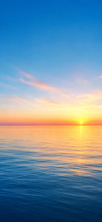 海天一线静谧手机壁纸