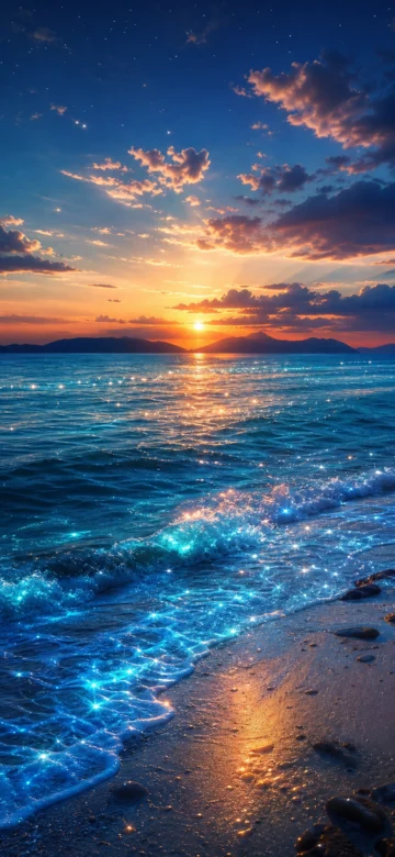 梦幻海景手机壁纸