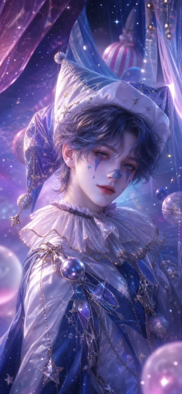 梦幻小丑手机壁纸
