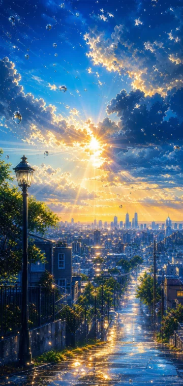 天气之子雨后晴空手机壁纸