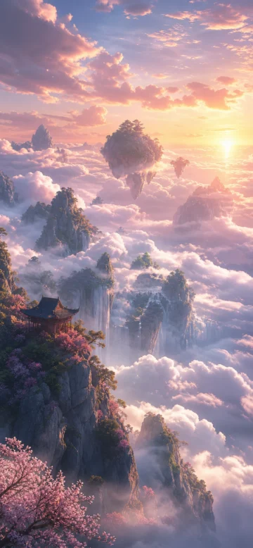 云海幻想手机壁纸