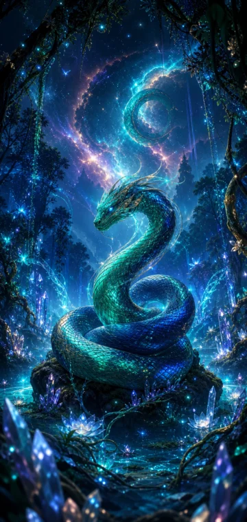 灵蛇幻境手机壁纸