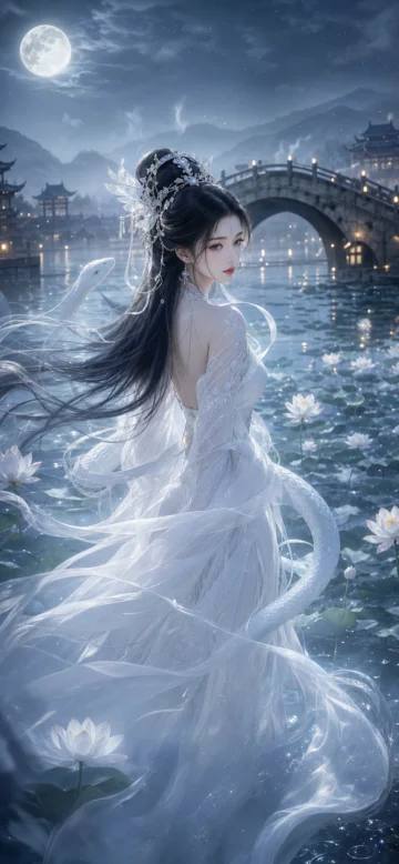 白蛇传说唯美手机壁纸