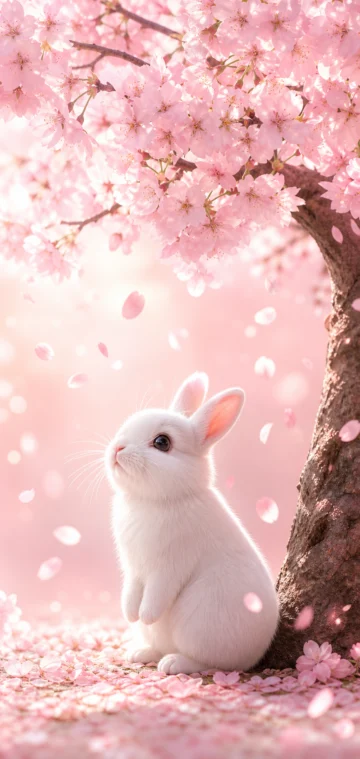 樱花兔梦幻手机壁纸