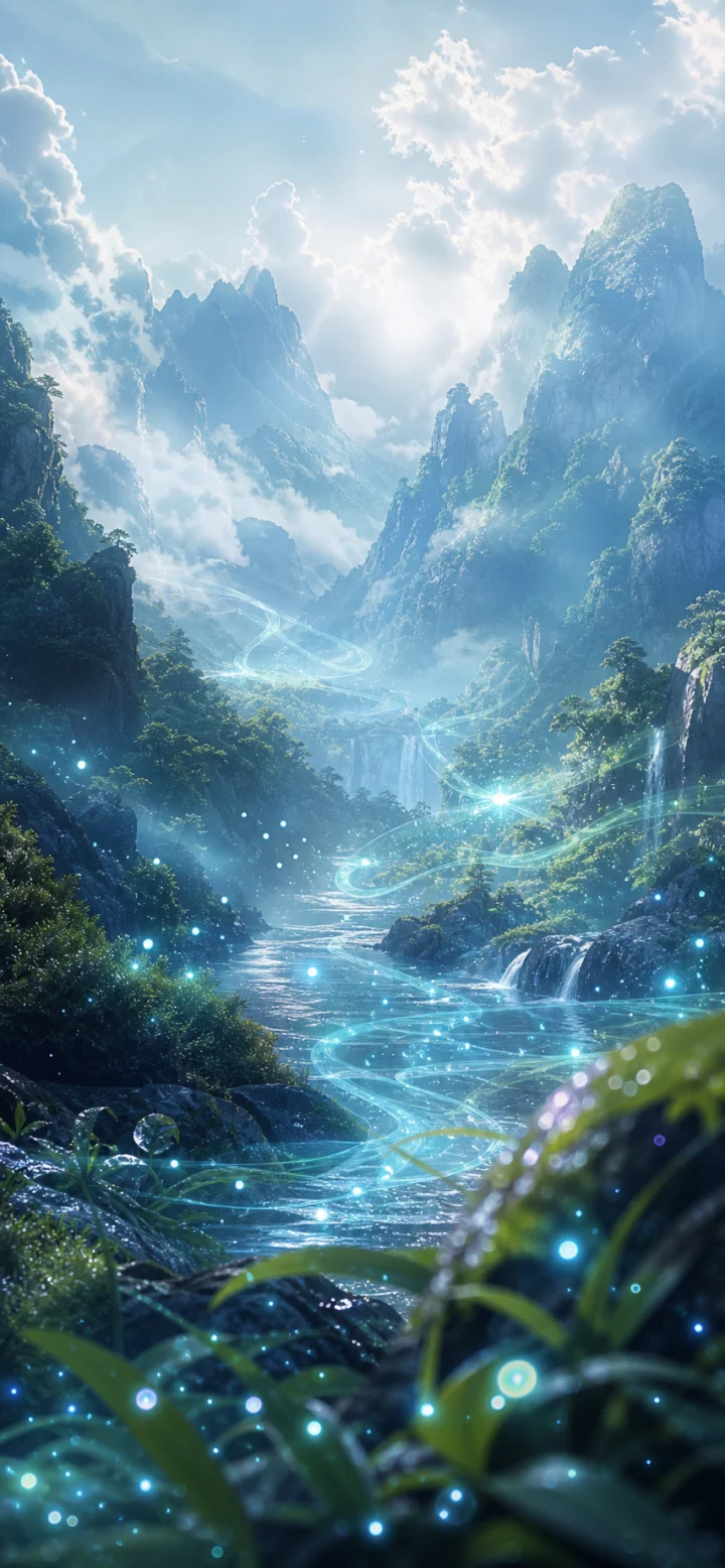 灵气幽谷手机壁纸