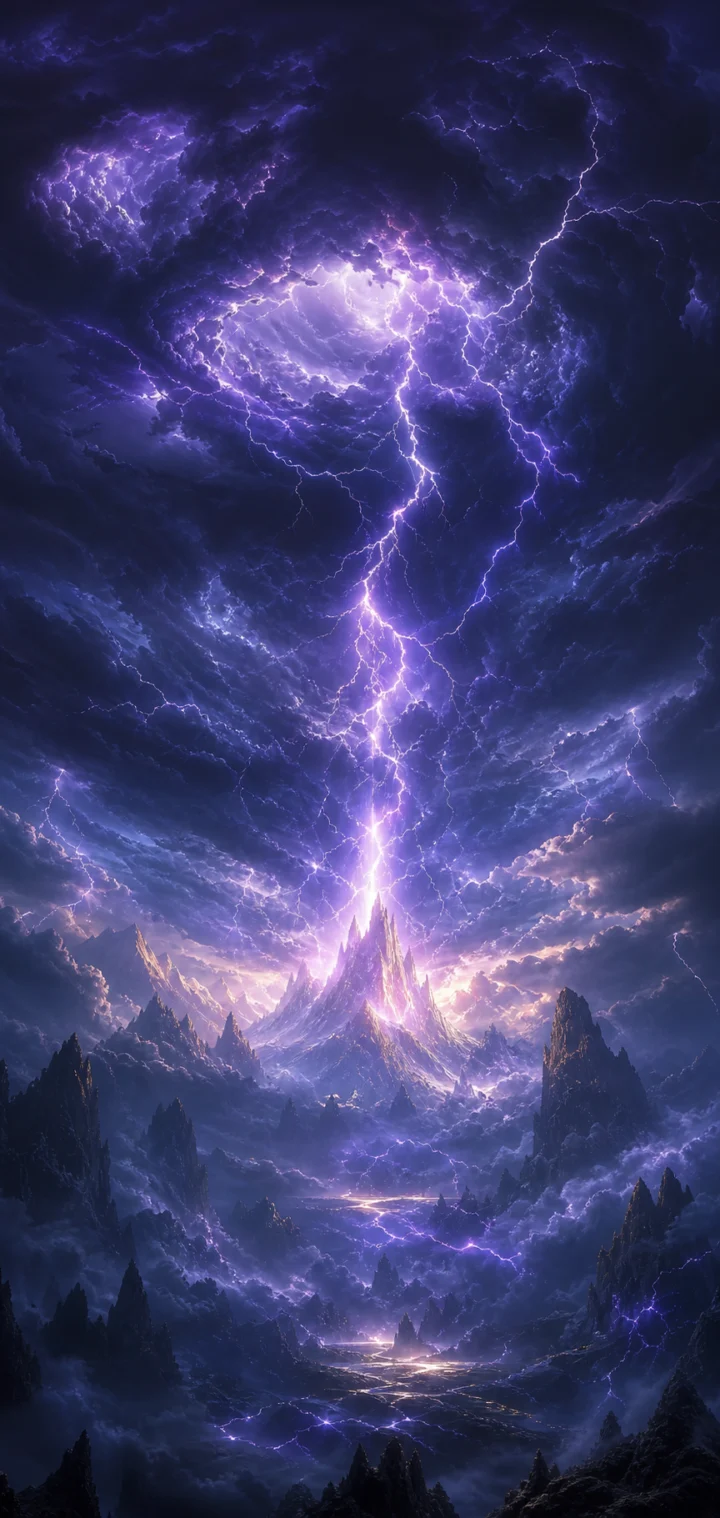天劫雷霆玄幻手机壁纸