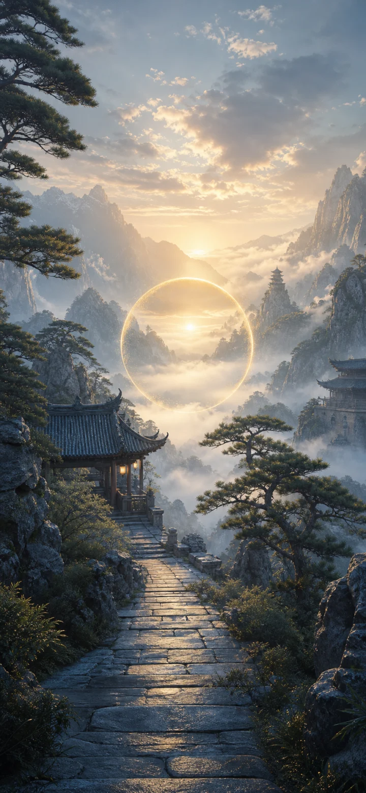 道心云山手机壁纸