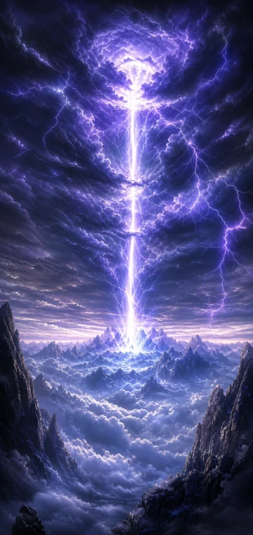 天劫雷霆玄幻手机壁纸