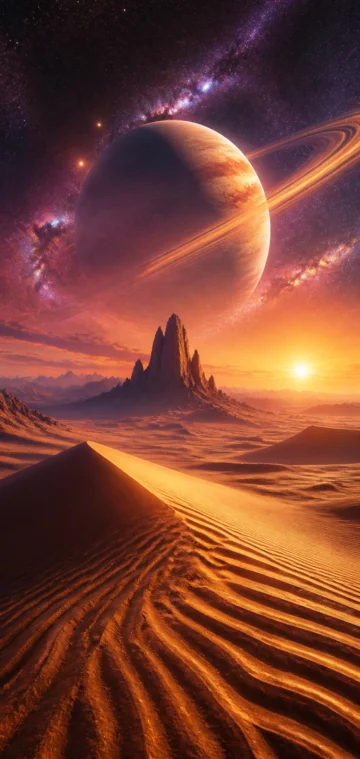 沙漠星球手机壁纸