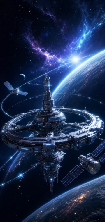 未来空间科技手机壁纸