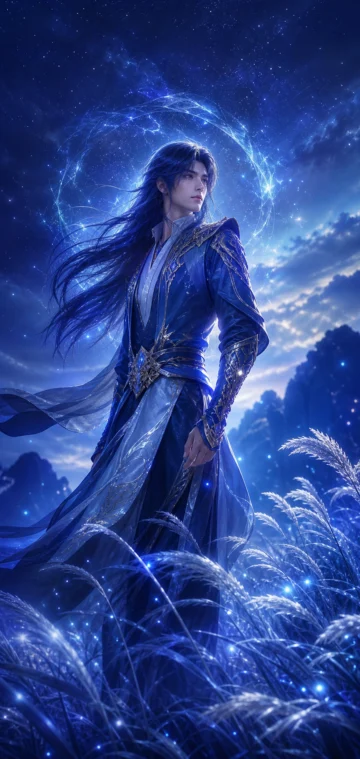唐三蓝银星辉手机壁纸