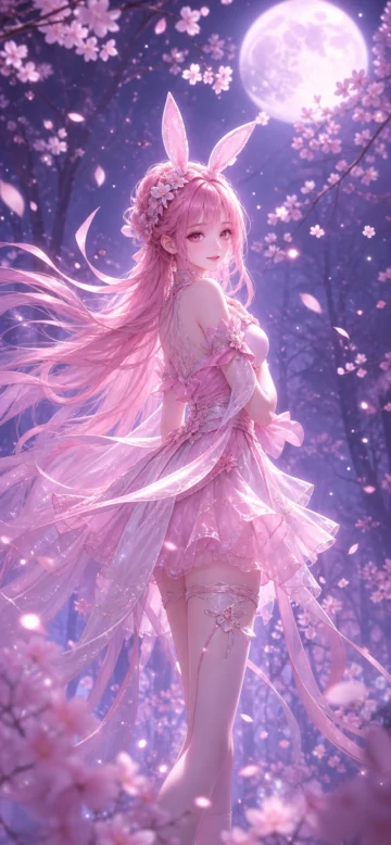 小舞梦幻樱花手机壁纸