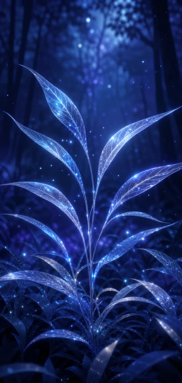 蓝银草梦境手机壁纸