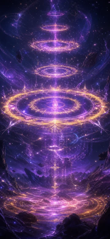 神秘魂环能量手机壁纸