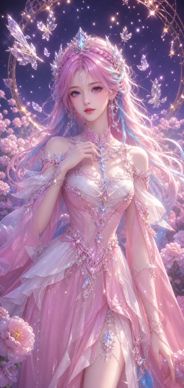 宁荣荣梦幻星光手机壁纸