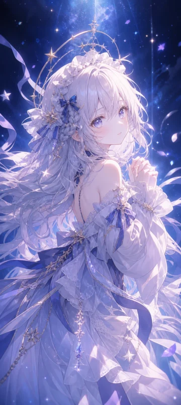 德丽莎梦幻少女手机壁纸