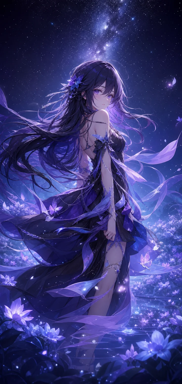 希儿梦幻星光手机壁纸