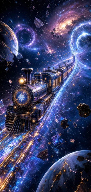 崩坏星空幻想列车手机壁纸