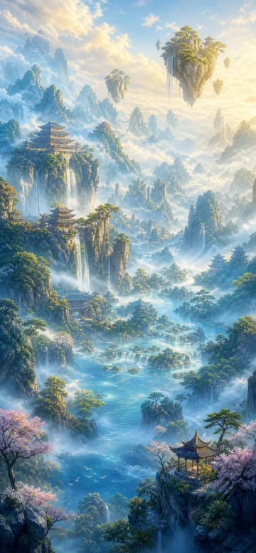 仙侠山河手机壁纸