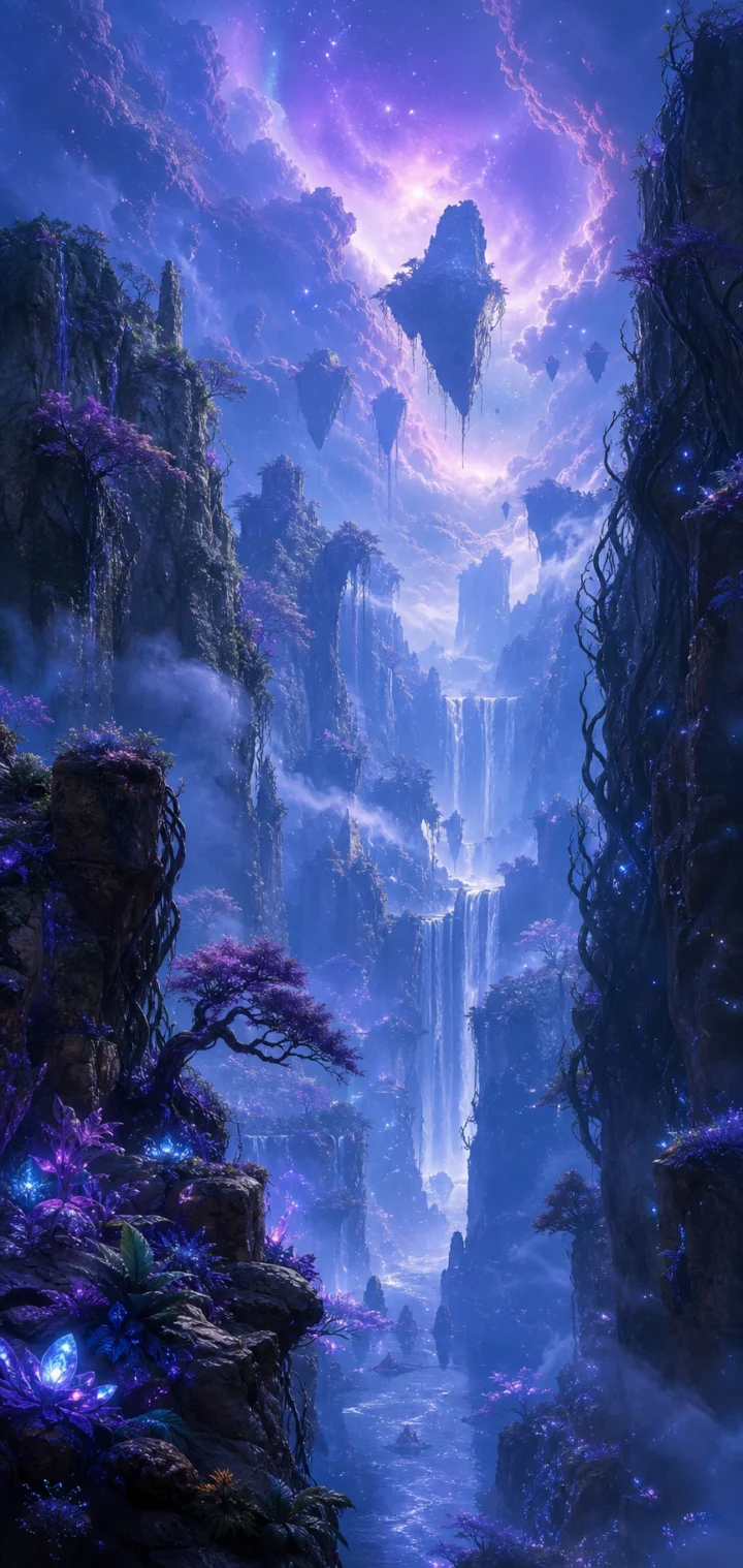 幻想峡谷手机壁纸