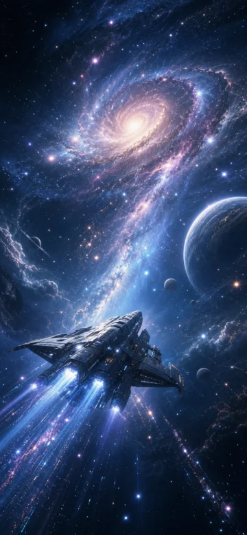 星河远征手机壁纸
