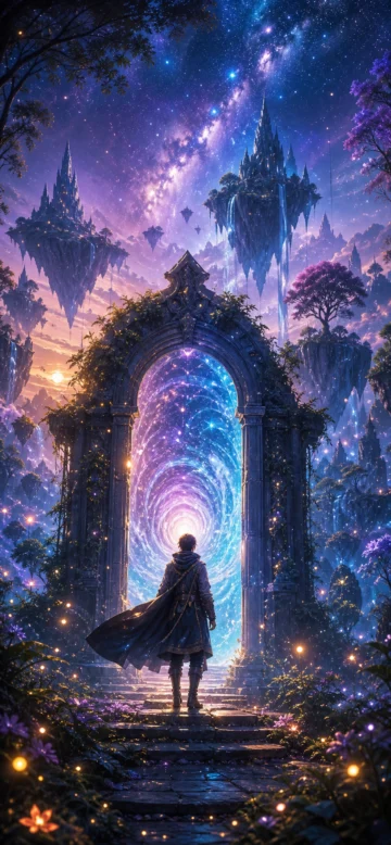 异世界旅程梦幻手机壁纸