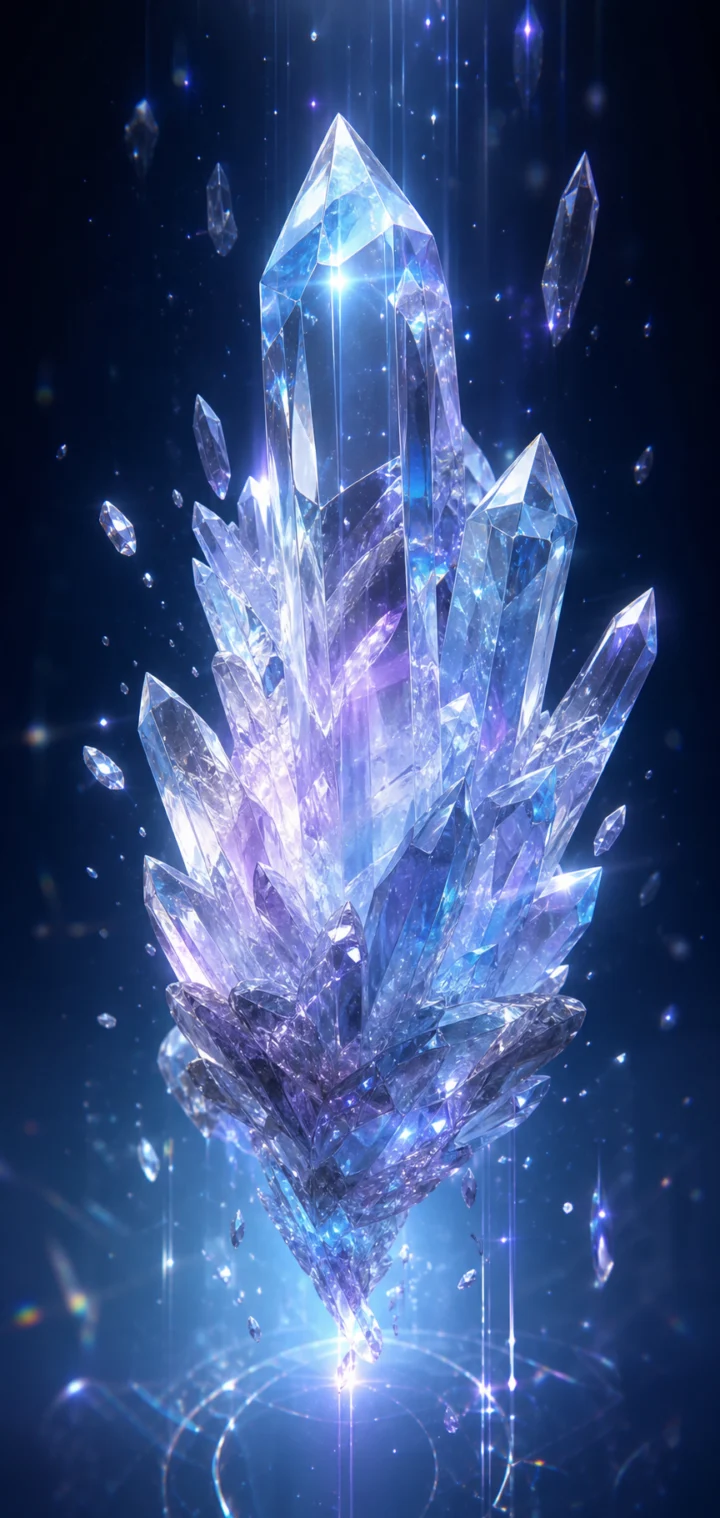 水晶之光手机壁纸