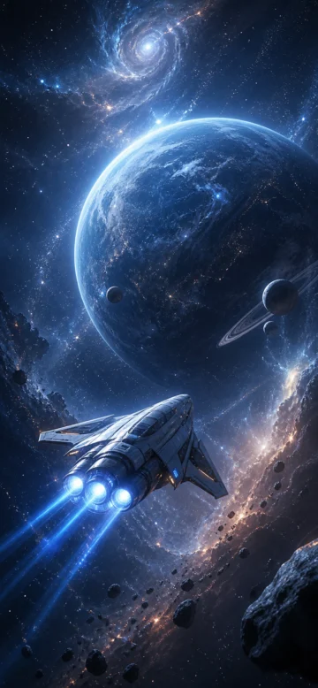 太空任务星际探索手机壁纸
