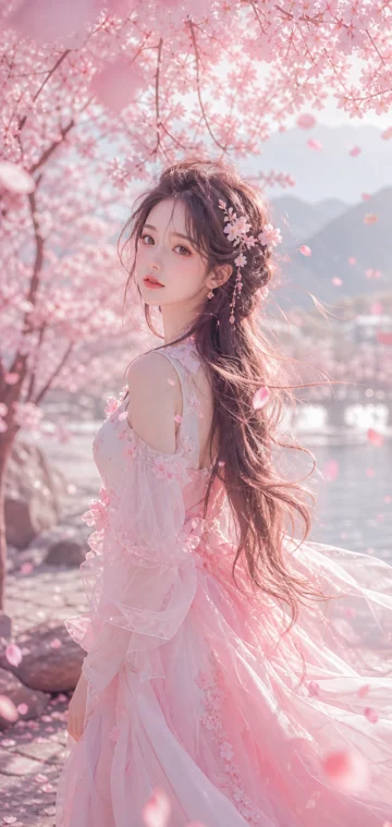 小樱春日樱花手机壁纸